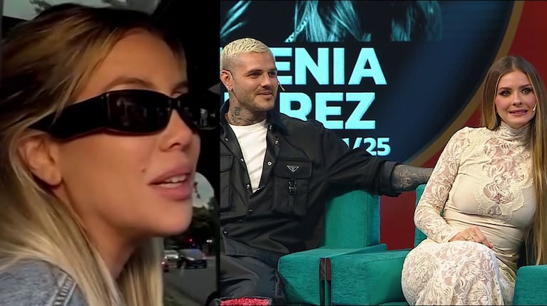 La fuerte reacción de Wanda Nara al ser consultada por las notas de Mauro Icardi y la China Suárez