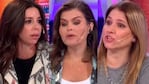 Así fue el fuerte cruce de Pochi de Gossipeame, Angie Balbiani y Fernanda Iglesias en pelno vivo de Puro Show