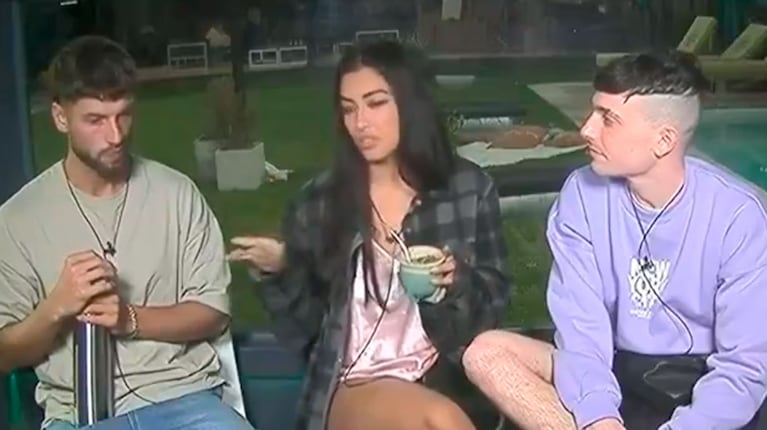 La incómoda charla de Luz de Gran Hermano con su novio Pestañas sobre su relación con Tato