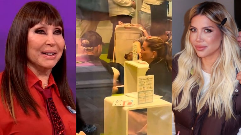 China Suárez y Mauro Icardi acariciaron cerdos en Japón y Moria Casán fulminó a Wanda Nara