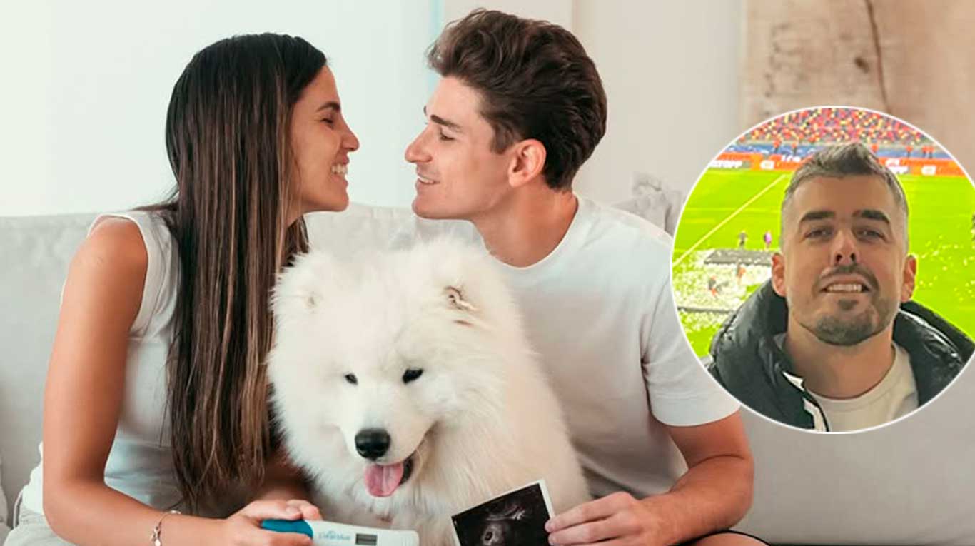 Así fue la entrevista en la que Julián  Álvarez se vio "forzado" a confesar que espera un hijo