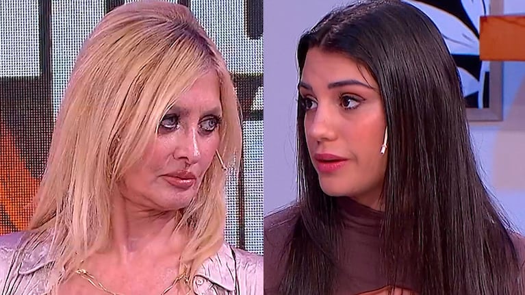 Rosina Beltrán se puso picante con Yuyito González en vivo: “No te creo”