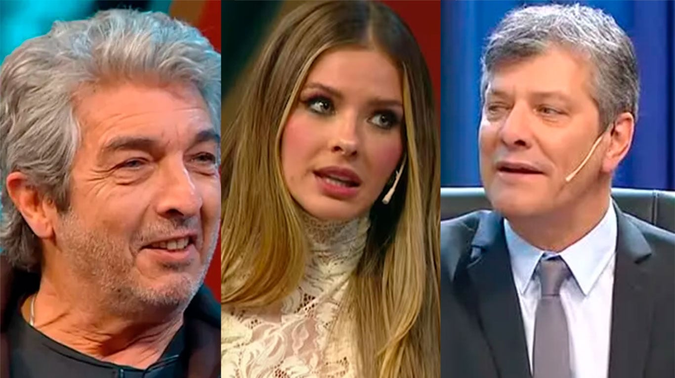 Ricardo Darín bromeó con la China Suárez y Mario Pergolini se tentó