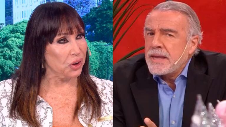 Moria Casán le preguntó a Capuya por las erecciones al ver la foto íntima del novio de Wanda Nara
