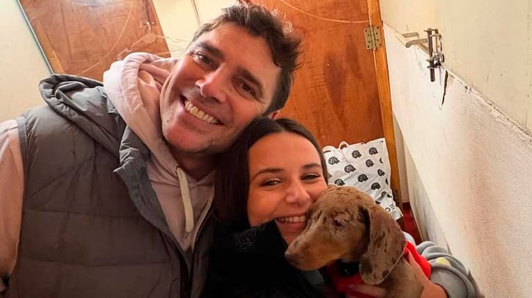 Matías Alé: así le salvaron la vida Martina Vignolo y su perro salchicha