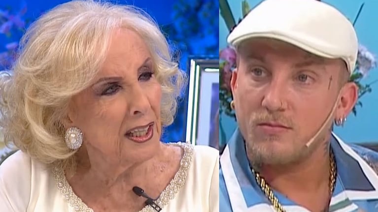 Mirtha Legrand sintió que El Polaco la estaba burlando y le paró el carro en pleno programa: “¿Qué hacés…?”