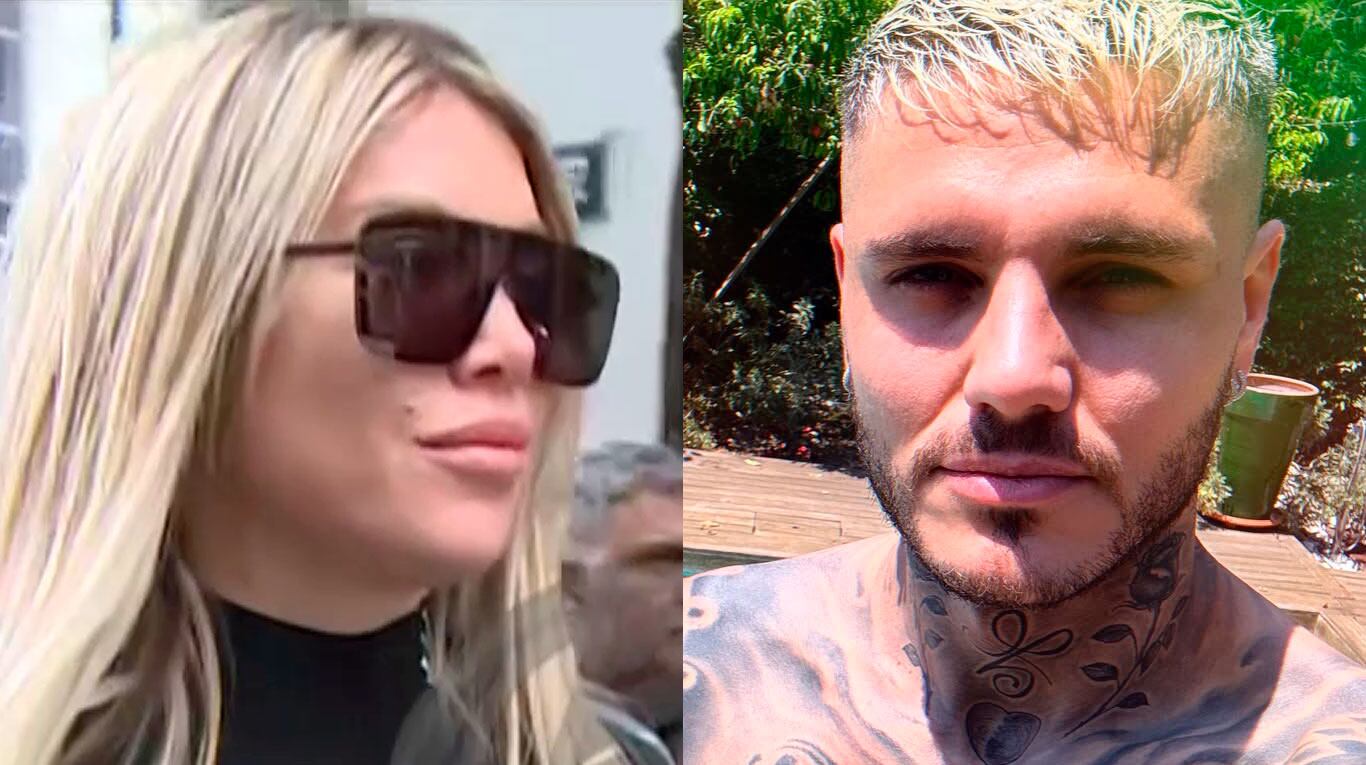 El fastidio de Wanda Nara con Mauro Icardi al salir de la audiencia de revinculación