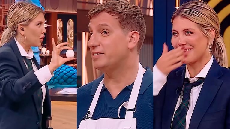 MasterChef: el picante chiste de Wanda Nara sobre los “huevos” de Maxi López que hizo reír a todos 