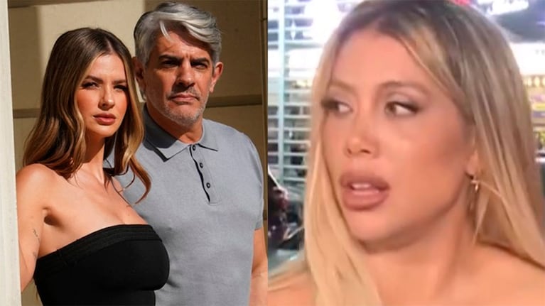 La reacción de Wanda Nara cuando le preguntaron si vio la nueva serie de la China Suárez con Pablo Echarri