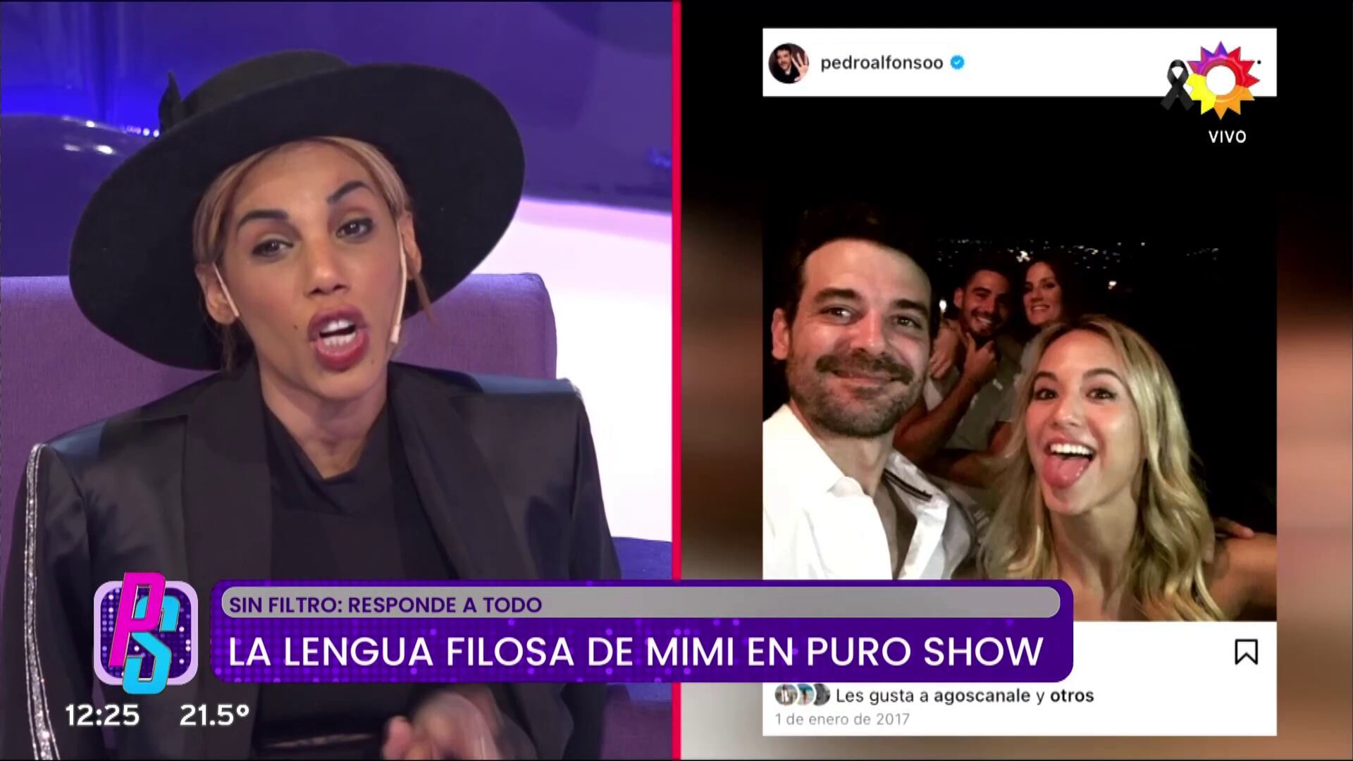 Mimi Alvarado chicaneó picante a Flor Vigna por un supuesto affaire con Pedro Alfonso