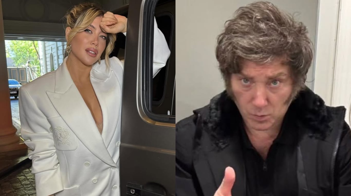El insólito pedido de Wanda Nara a Javier Milei