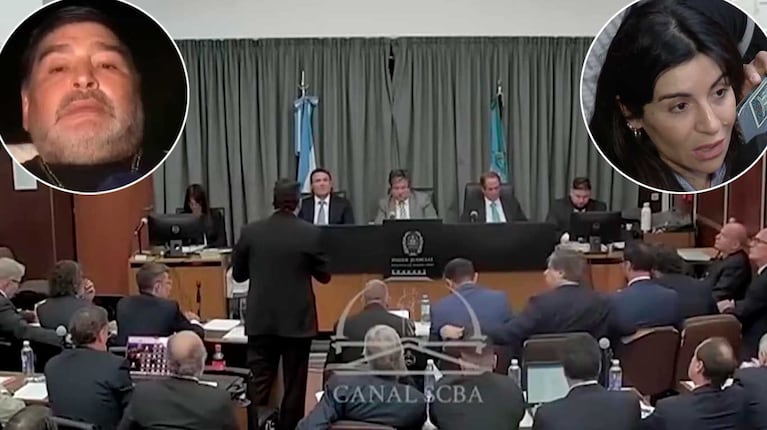 Impacto por el video de Maradona en su lecho de muerte: la fuerte reacción de Gianinna