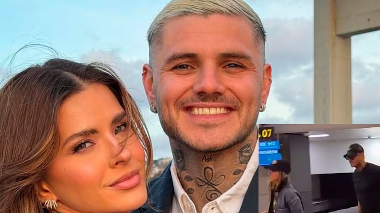 Mauro Icardi ya está en Europa con la China Suárez para buscar a sus hijas: el video