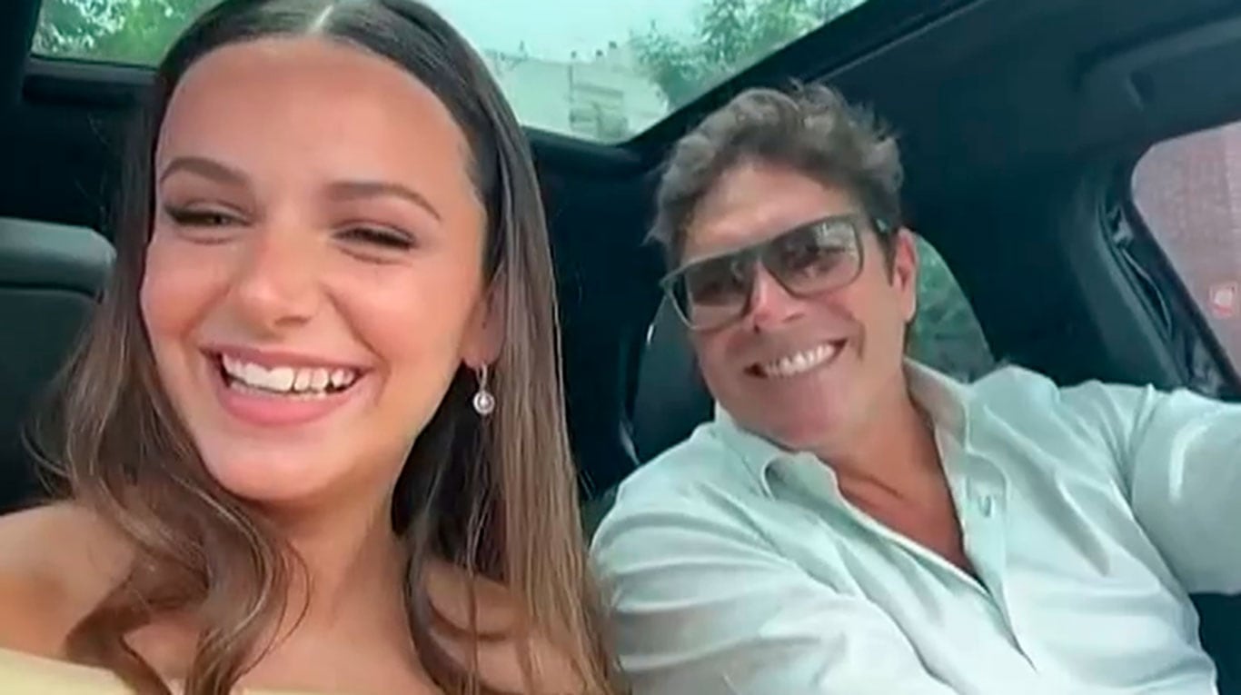Matías Alé y Martina se casan por civil: "Somos la bella y la bestia" 