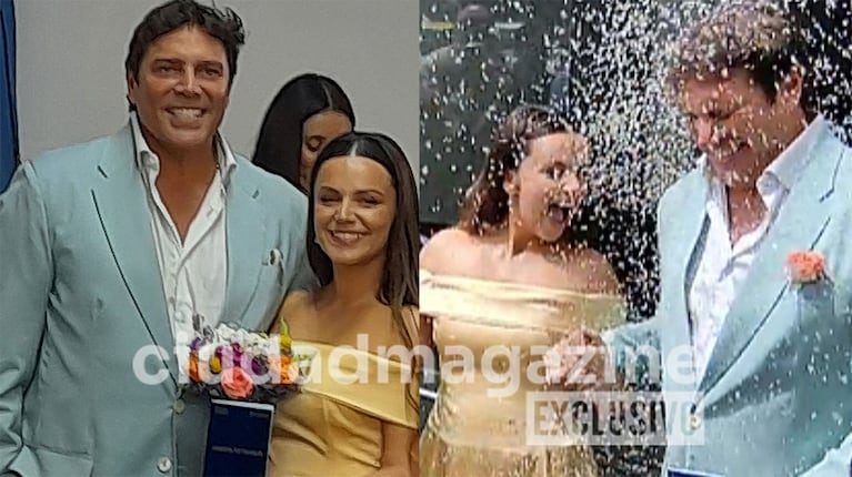 Las fotos de la boda civil de Matías Alé y Martina Vignolo en Mar de Plata
