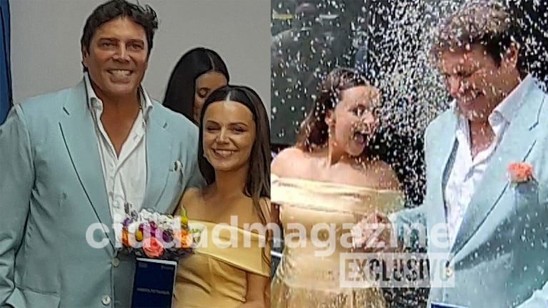 Las fotos de la boda civil de Matías Alé y Martina Vignolo en Mar de Plata