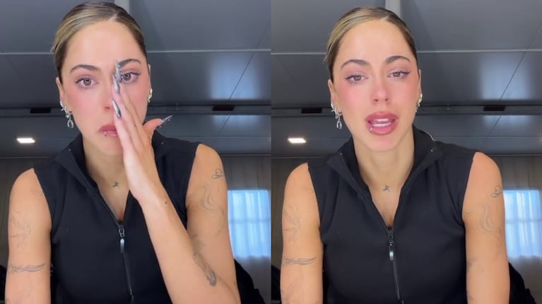 Tini Stoessel rompió en llanto tras suspender su primer show de Futttura: “Tenía mucha ilusión de verlos”