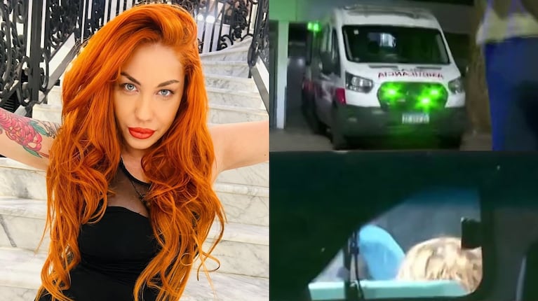 Así salió Lowrdes de Bandana en la ambulancia del SAME, tras horas de tensión por su estado de salud