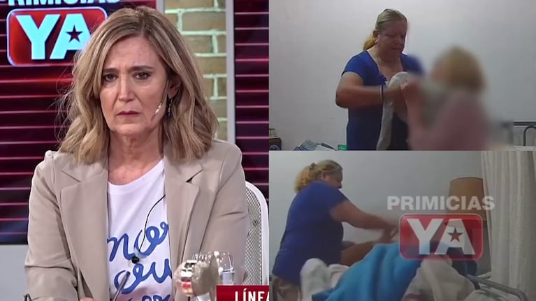 Marcela Coronel denunció por maltrato a la cuidadora de su mamá de 100 años y mostró un video estremecedor