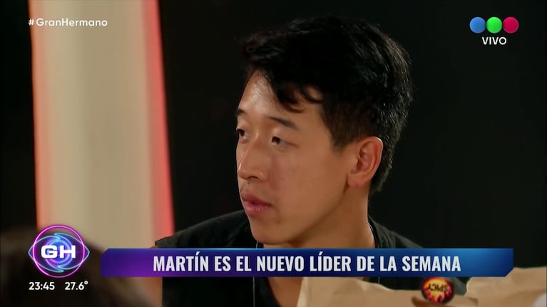 Martín Ku ganó la prueba de líder en Gran Hermano 2023