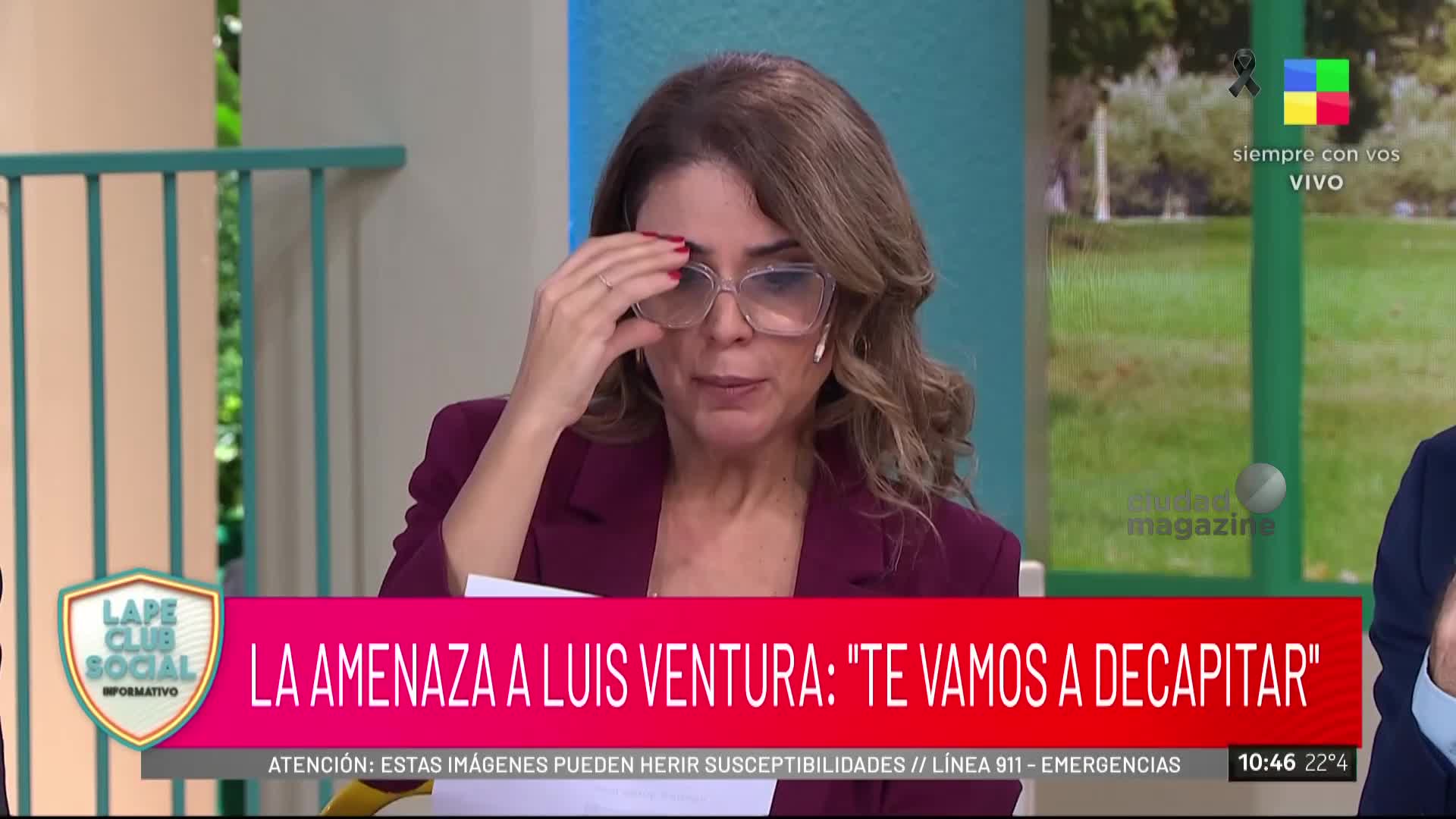Así amenazaron de muerte a Luis Ventura