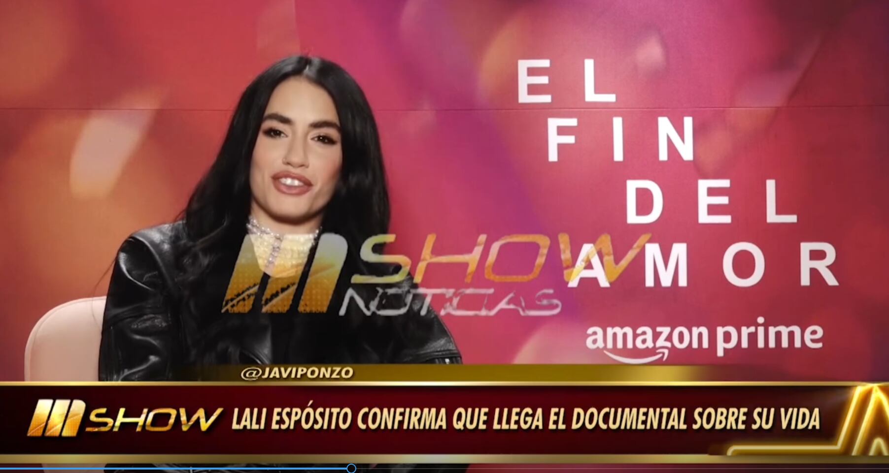 Video: Lali en exclusiva para Mshow
