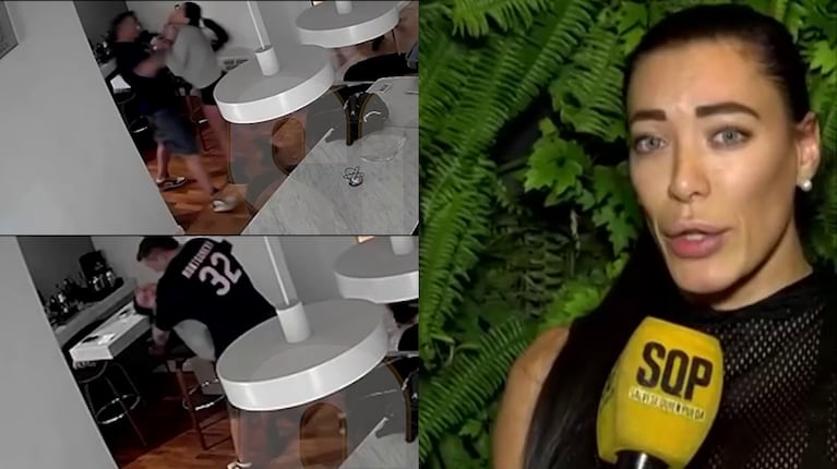 Pamela Pombo sufrió una terrible golpiza en manos de su ex, el rugbier Martín Albacete: el estremecedor video