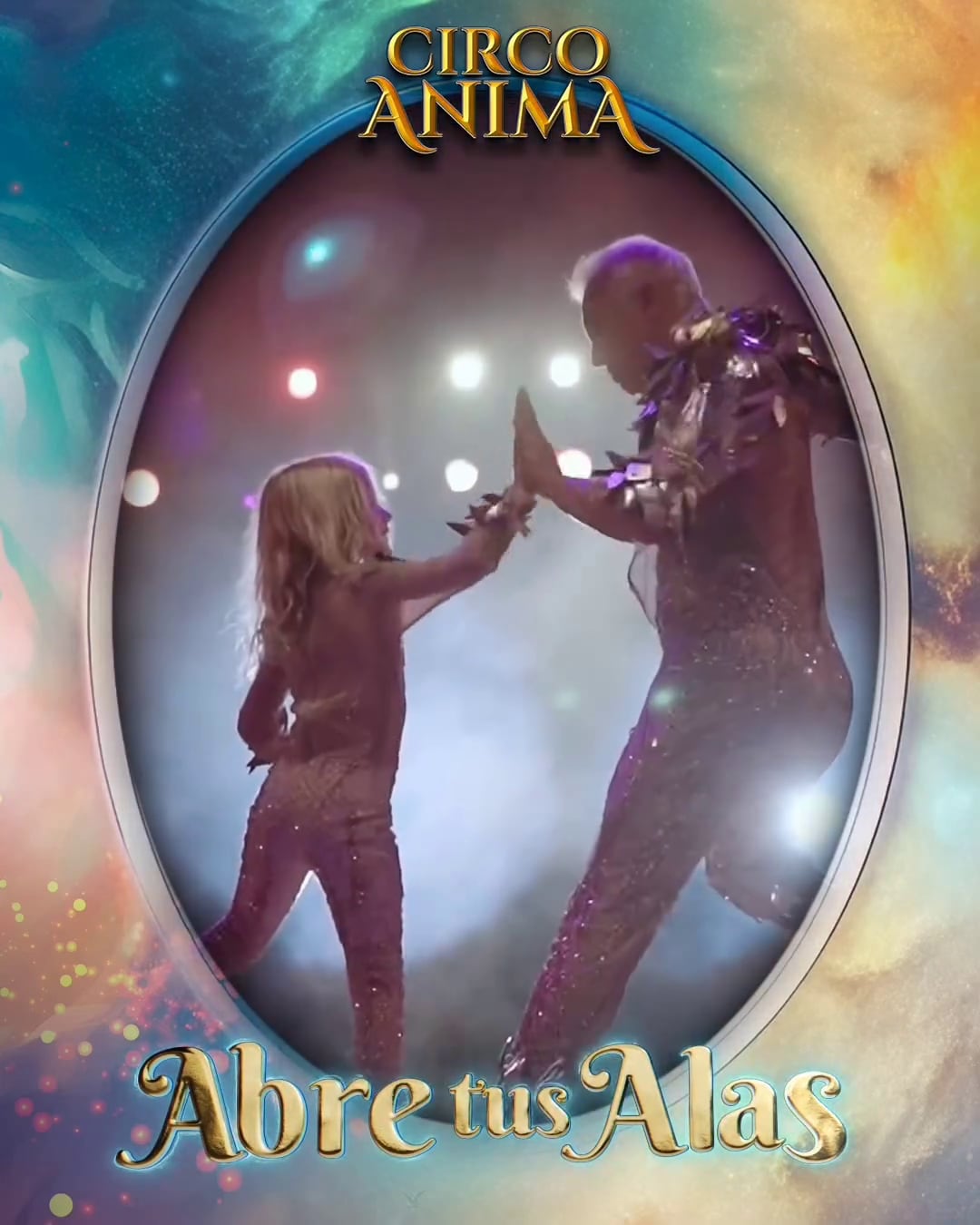 Flavio y Dionisio Mendoza en el Circo Ánima