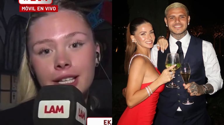 Ekaterina reveló cómo reaccionó la China Suárez luego de que Mauro Icardi le pidiera volver a verla: “Me empujó”
