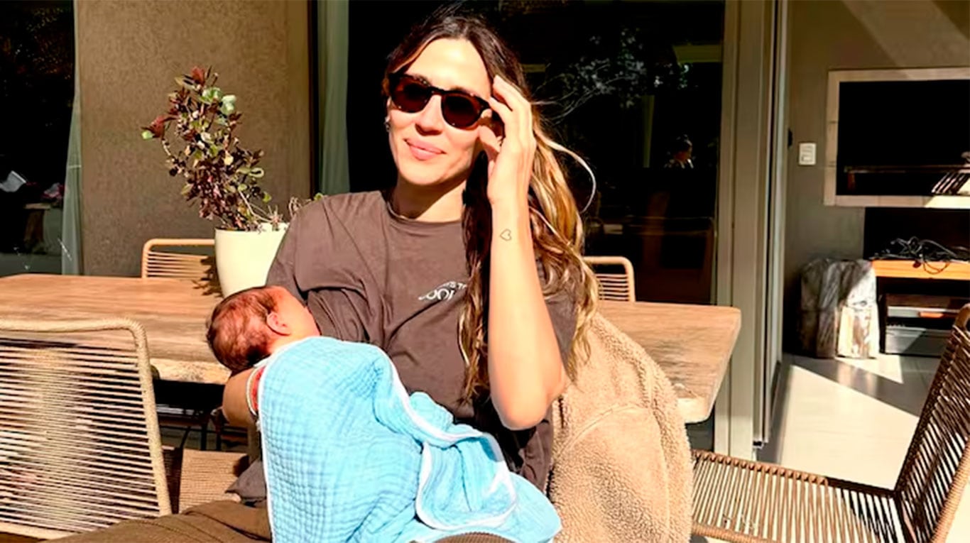El video de Jimena Barón entrenando con su bebé: "Se hace lo que se puede"
