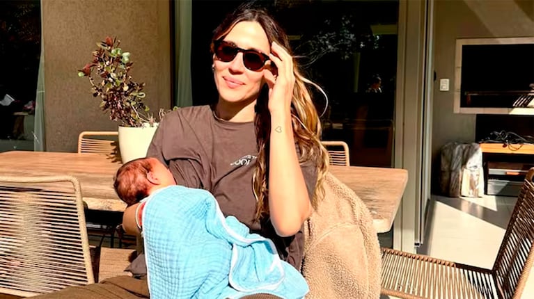 El video de Jimena Barón entrenando con su bebé: "Se hace lo que se puede"