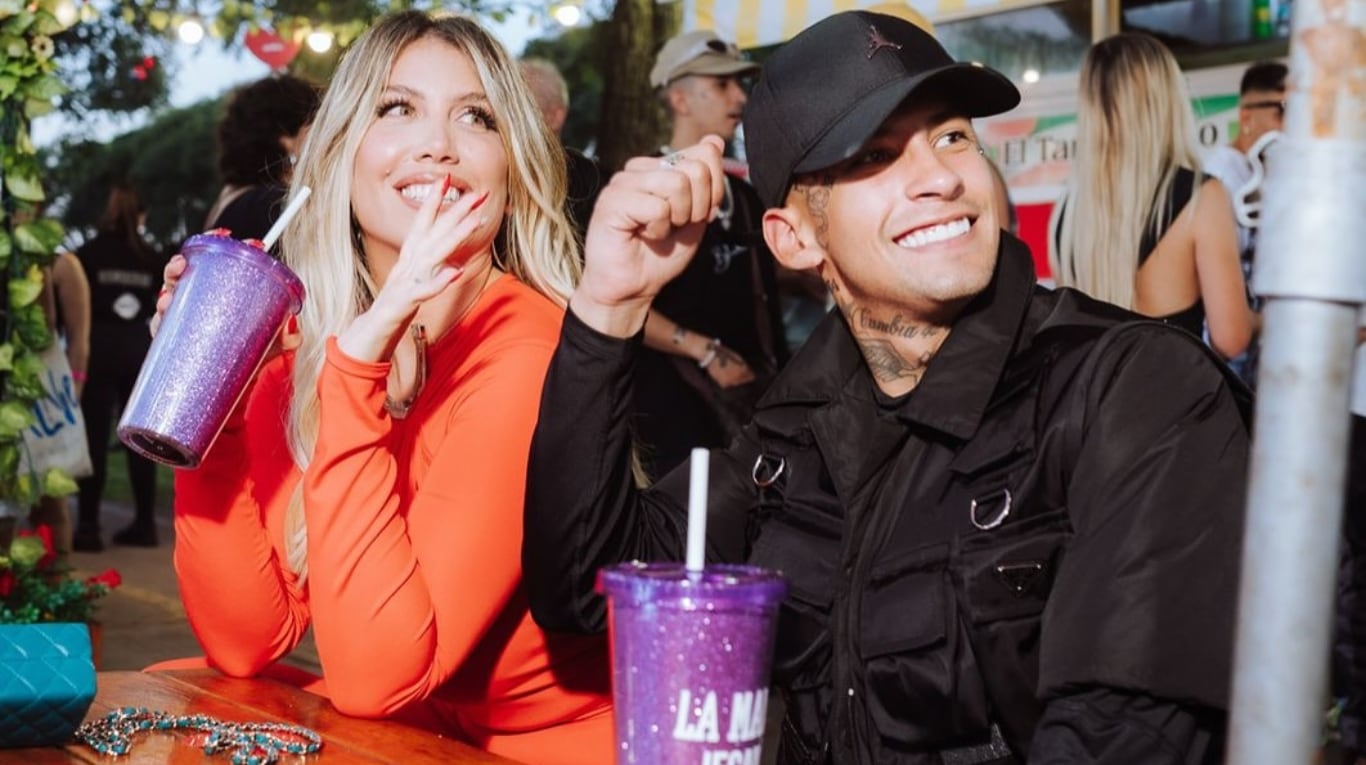 L-Gante mostró a Wanda Nara en la intimidad, en medio del escándalo con Icardi