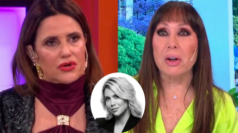 El explosivo cruce entre Moria Casán y Fernanda Callejón por Wanda Nara: "Sos una negadora social"