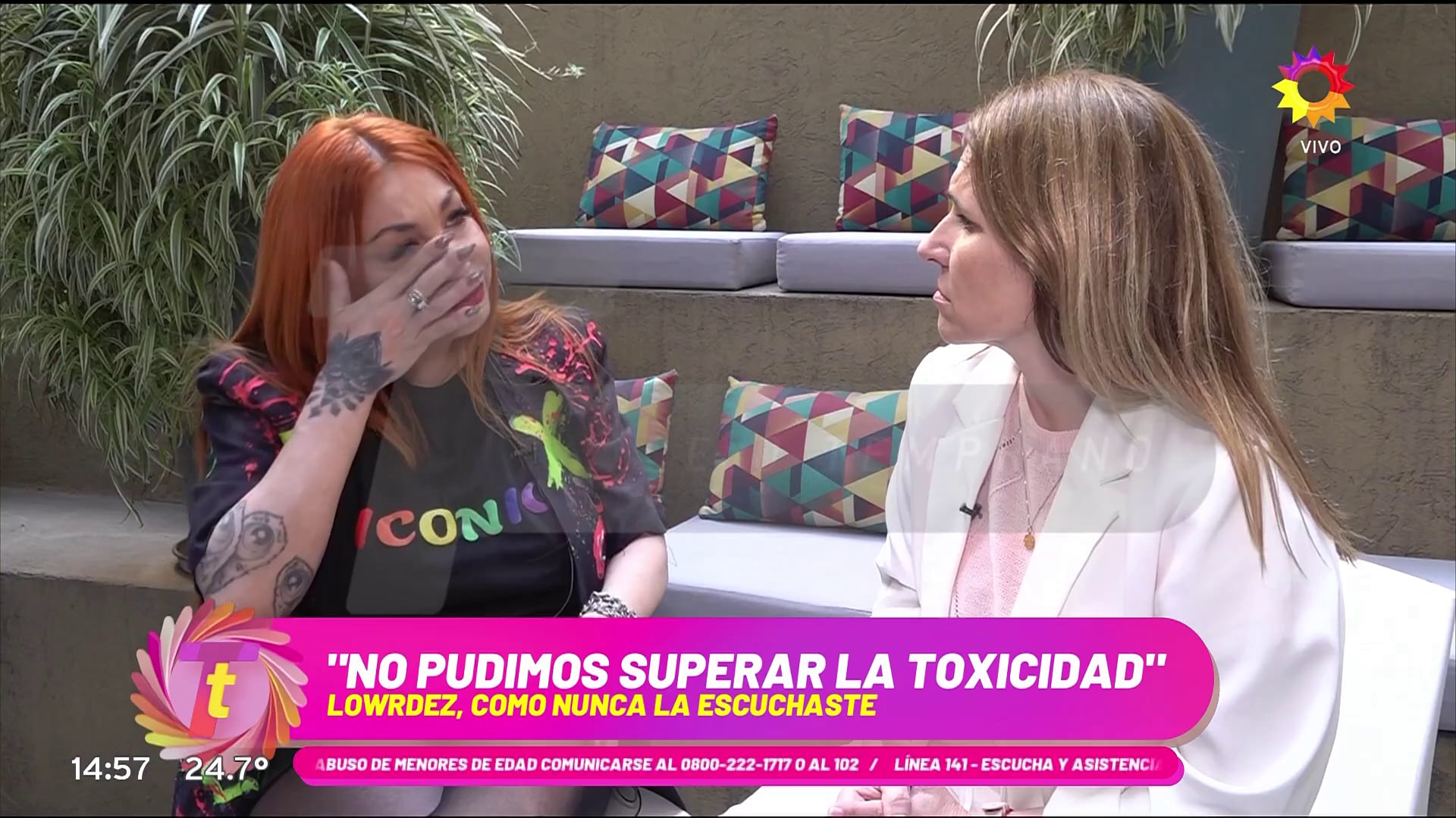 Lourdes Fernández de Bandana blanqueó sus sentimientos contradictorios hacia Leandro García Gómez.