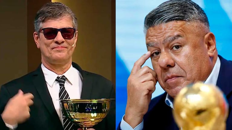 La filosa burla de Mario Pergolini a Chiqui Tapia por el “pasillo” de Estudiantes