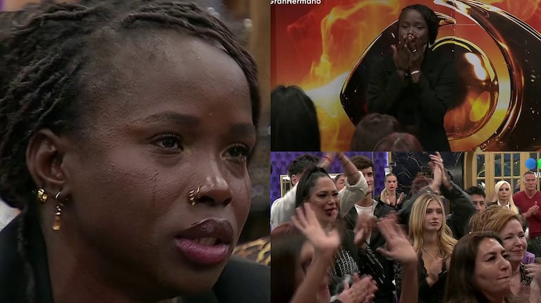 Llanto desgarrador en Gran Hermano: Mavinga decidió abandonar la casa y su despedida hizo quebrar a todos