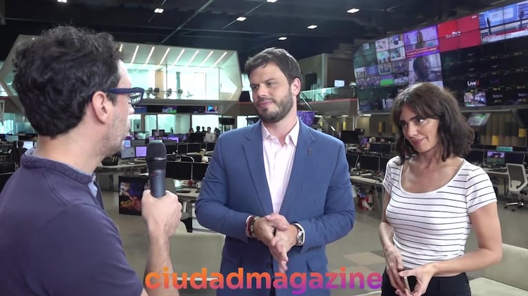 Valeria Sampedro y Nacho Otero festejaron los 20 años de Arriba Argentinos: “Continuamos el legado”