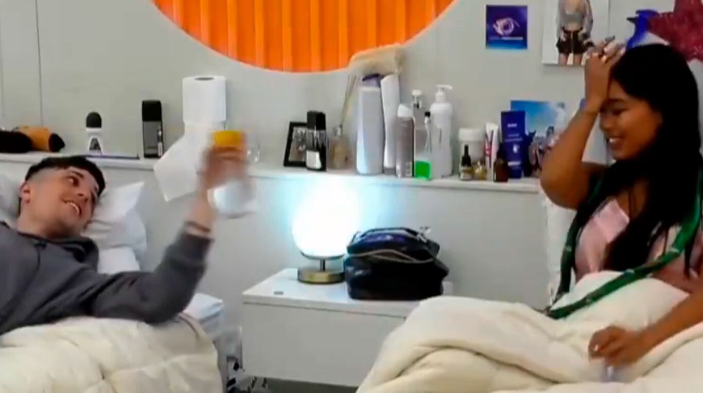 Video: el tremendo acto fallido de Luz de Gran Hermano con su novio