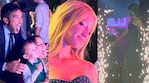 Dos looks y una noche única: Allegra Cubero brilló en la fiesta de 15 junto a su padre y Mica Viciconte
