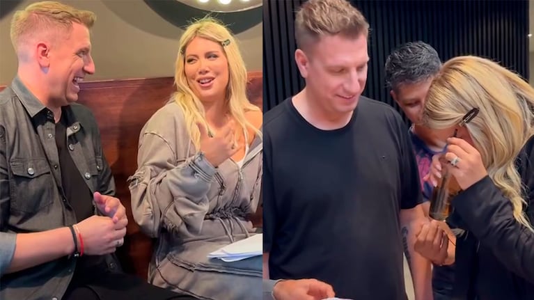 Maxi López mostró el backstage de su serie vertical con Wanda Nara: “Cuando tu ex...”