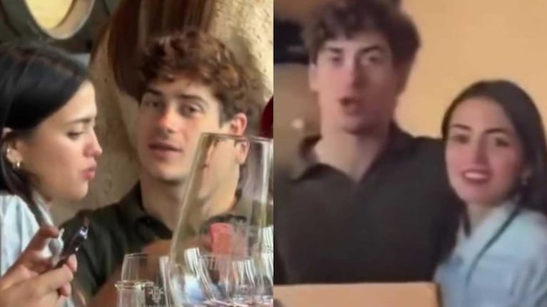 Franco Colapinto y Maia Reficco almorzaron juntos en la previa del show de Fórmula 1 en Buenos Aires