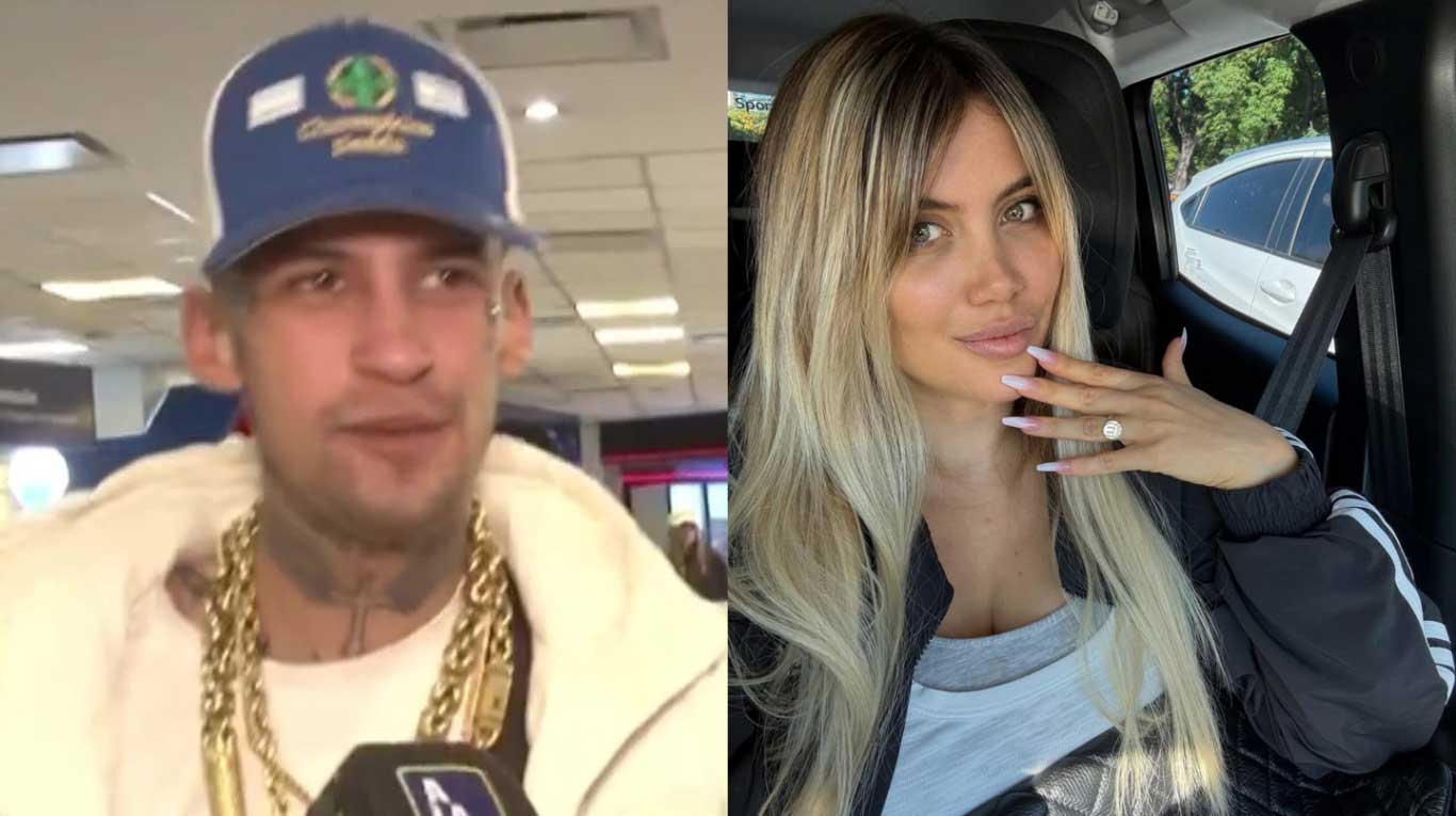 L-Gante rompió el silencio sobre Wanda Nara y aclaró qué pasa realmente entre ambos