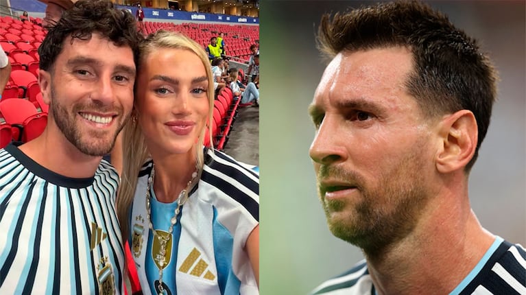 La novia de Marcos Senesi mostró el regalo personalizado que Lionel Messi les hizo a los jugadores de la Selección Argentina