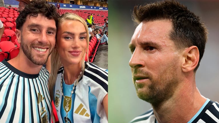 La novia de Marcos Senesi mostró el regalo personalizado que Lionel Messi les hizo a los jugadores de la Selección Argentina