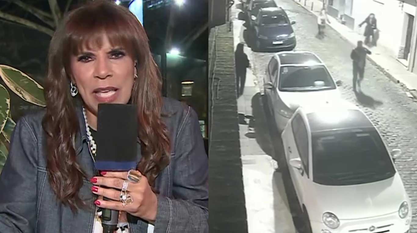 Así fue la persecución de Anamá Ferreira a un delincuente en plena calle de Recoleta