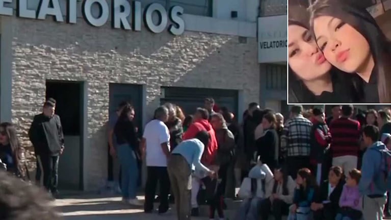 La imagen que rompió el alma: el bebé de Brenda en brazos de su abuela en el velatorio