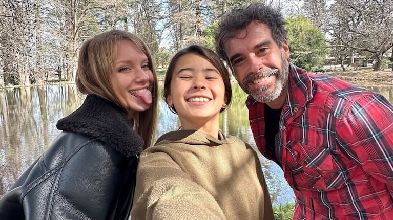 El divertido video de Nico Cabré junto a Rocío Pardo y su hija, Rufina: “Fail total”