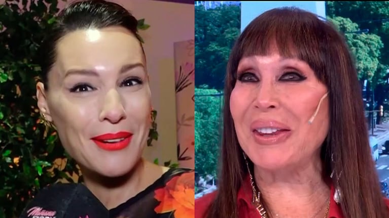 Pampita blanqueó por qué no está en televisión y Moria Casán la chicaneó: “No te voy a...”