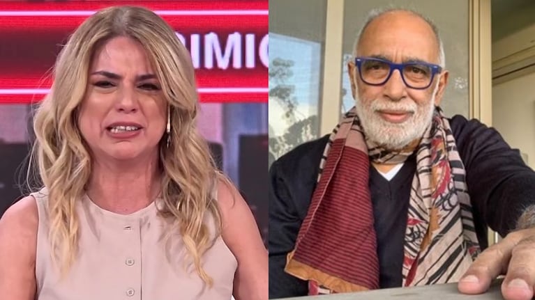 El desconsolado llanto de Marina Calabró al despedir al Negro González Oro: “Te voy a extrañar”
