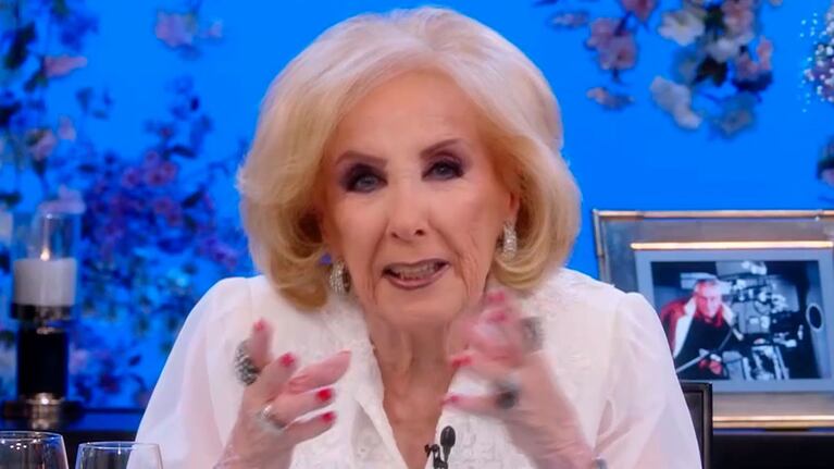 Mirtha Legrand confesó su pánico y sorprendió: “Es la primera vez que lo cuento”